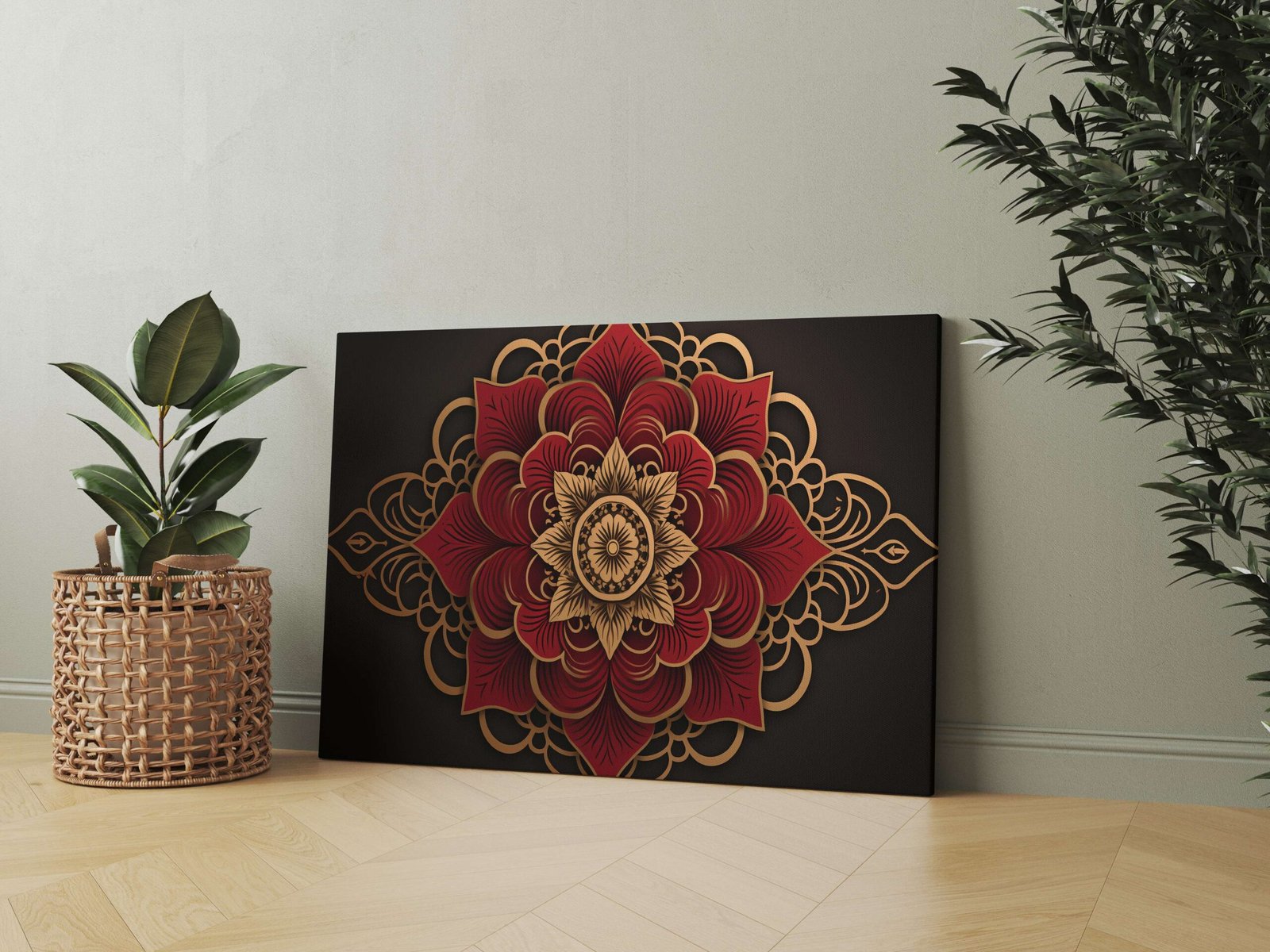 Artistic Framed Canvas Art for Stylish Interiors - Image 3